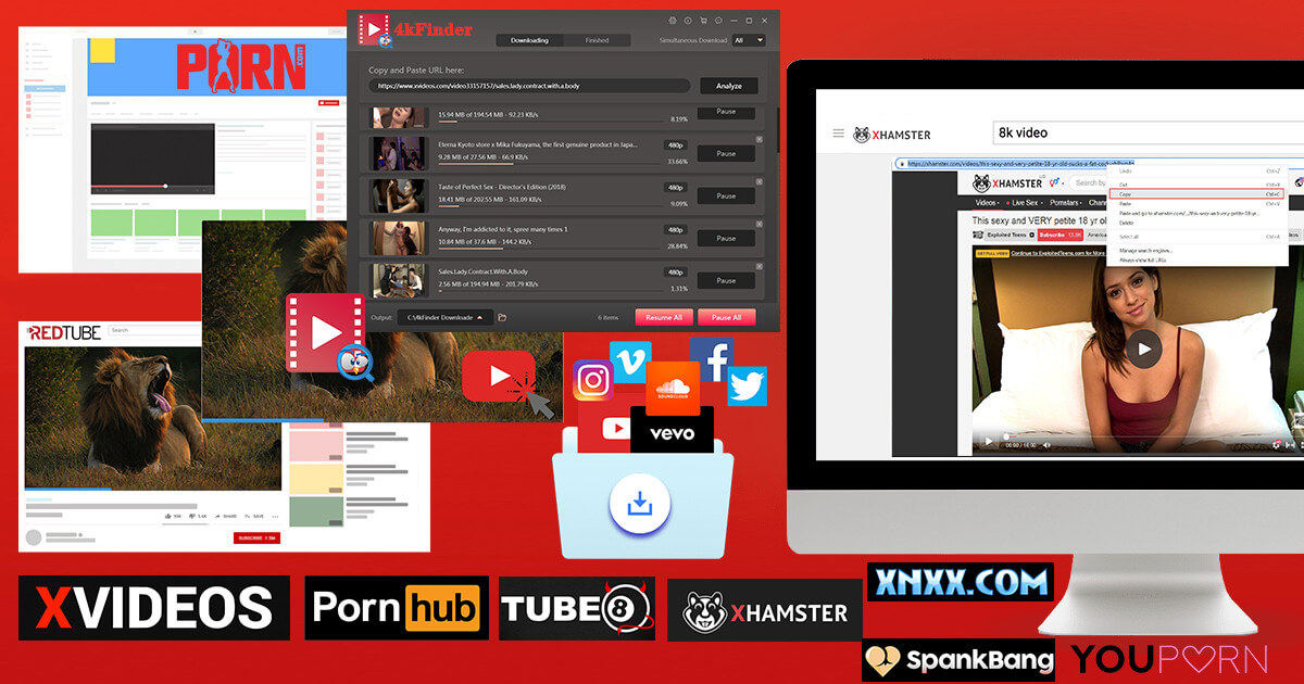 porn video downloader 4kfinder