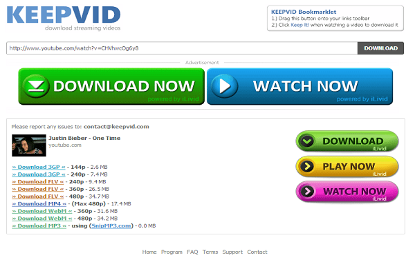 online YouTube MP3 Downloader