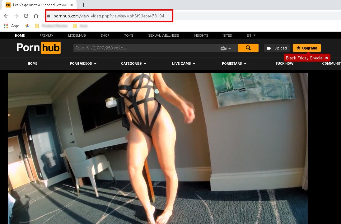 copy pornhub video url