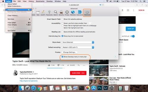 download youtube video to mac via Safari