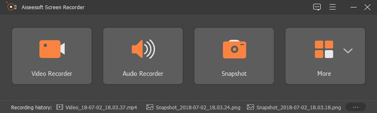 audio recorder interface