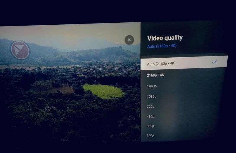 watch 4k youtube video on apple tv