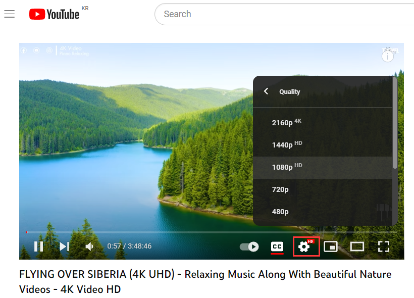 youtube hd video