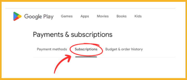 Google Play subscription