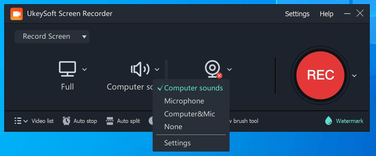 configure audio settings