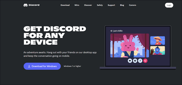 download Discord app