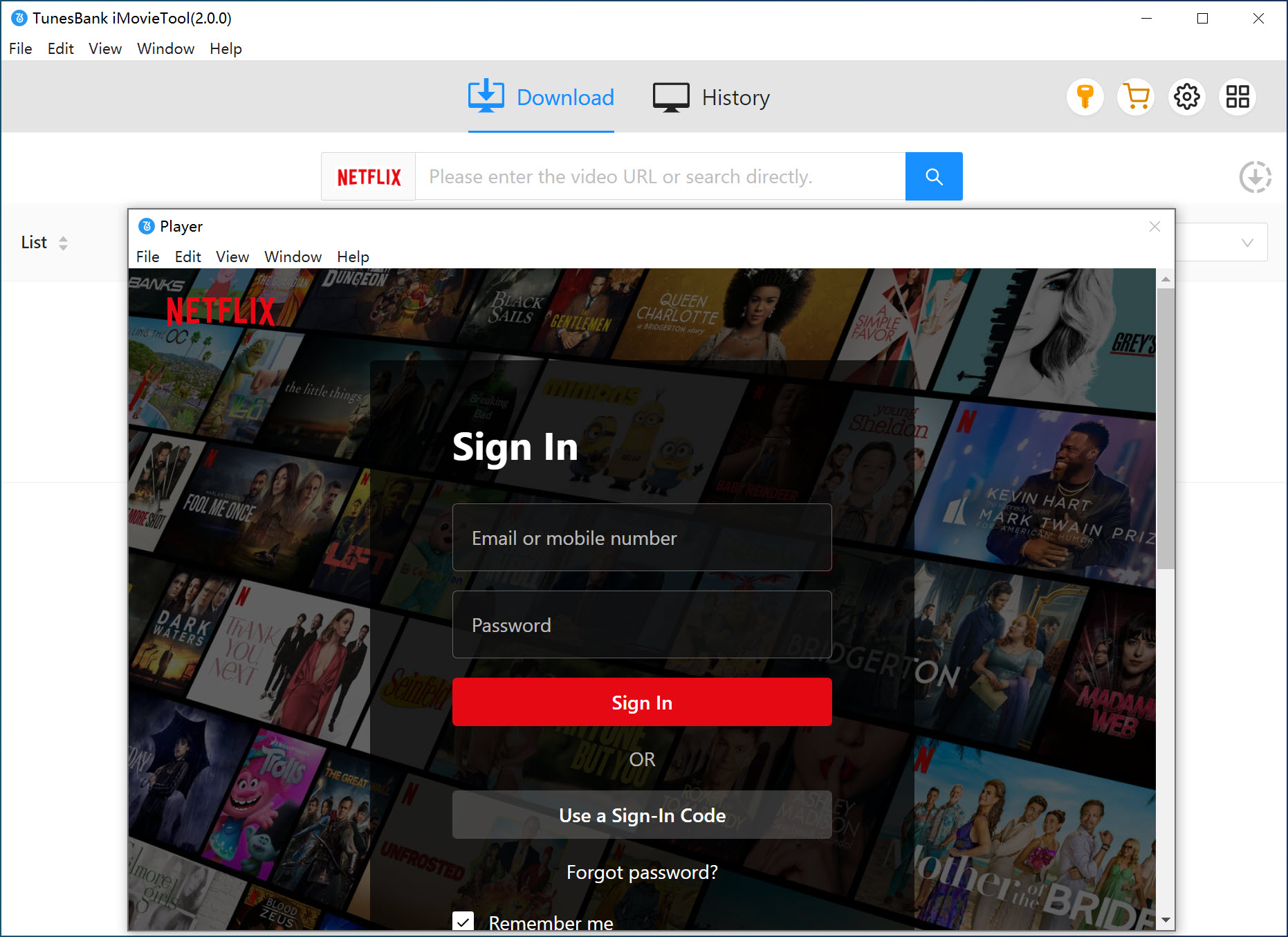 login netflix