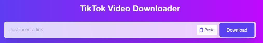 SSSTIK TikTok Video Downloader